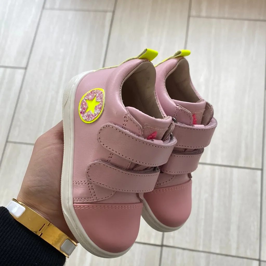 Acebos Pink Neon Baby Sneaker Discount