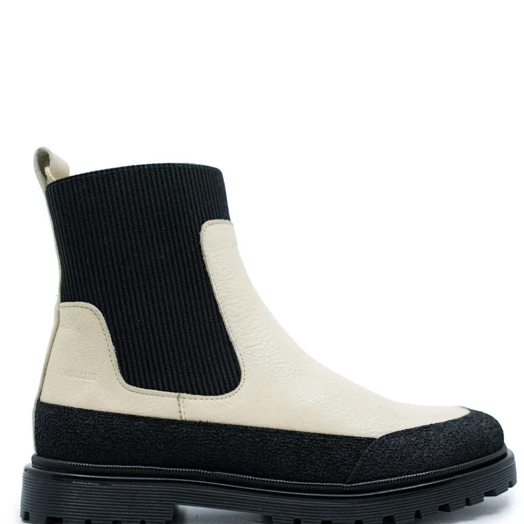 Angulus Cream and Black Combat Boot Clearance