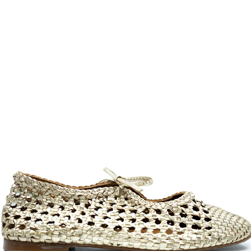 Angulus Gold Braided Ballerina Online