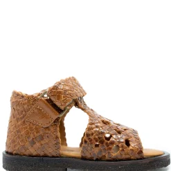 Angulus Tan Braided Baby Sandal Clearance