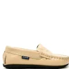 Atlanta Mocassin Beige Patent Penny Loafer Fashion