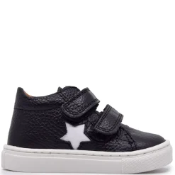 Atlanta Mocassin Black and White Star Baby Sneaker Hot