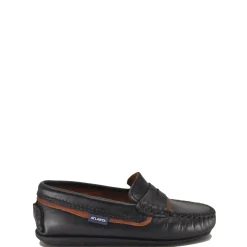 Atlanta Mocassin Black and Brown Loafer Online