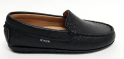 Atlanta Mocassin Black Loafer Discount
