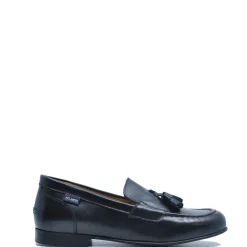 Atlanta Mocassin Black Tassel Dress Shoe New
