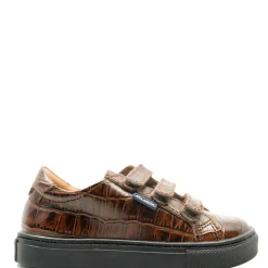 Atlanta Mocassin Cognac Croc Velcro Sneaker Outlet