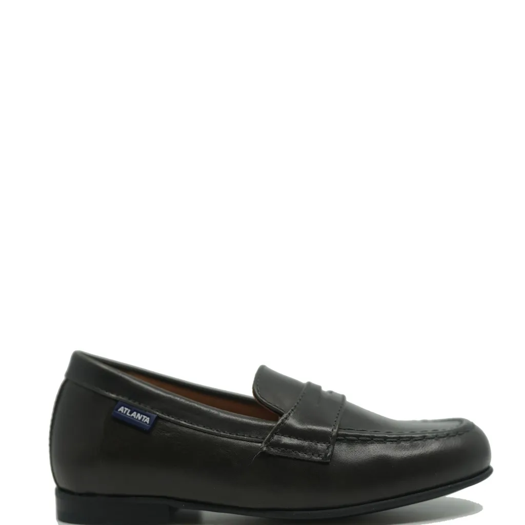 Atlanta Mocassin Gray Florentic Penny Dress Loafer Sale