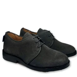 Atlanta Mocassin Gray Suede Oxford Hot
