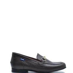 Atlanta Mocassin Moca Pebbled Buckle Dress Shoe New