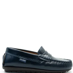 Atlanta Mocassin Navy Florentic Penny Loafer Discount