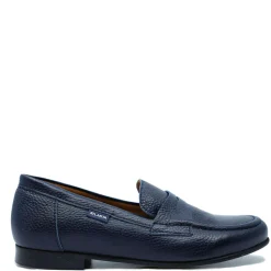 Atlanta Mocassin Navy Grain Penny Dress Shoe Best