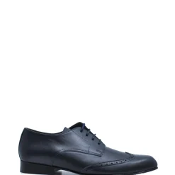 Atlanta Mocassin Navy Wingtip Lace Up Shoe Outlet