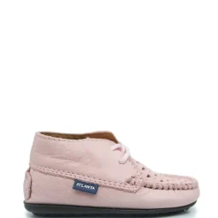 Atlanta Mocassin Pink Heart Baby Bootie Fashion