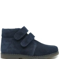 Babywalker Navy Suede Velcro Bootie Hot