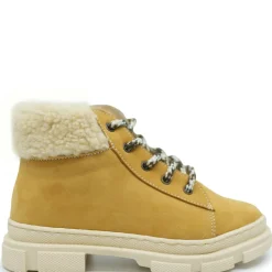 Babywalker Tan Nubuck and Shearling Bootie Fashion