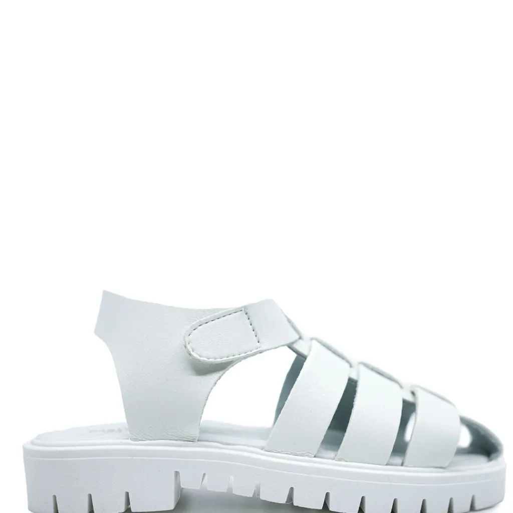 Babywalker White Gladiator Baby Sandal Hot