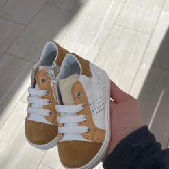Beberlis Apricot White Baby Sneaker Sale