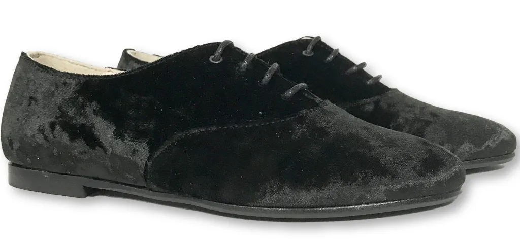 Beberlis Black Velvet Oxford New