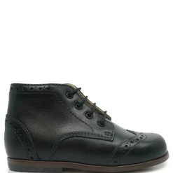 Beberlis Black Wingtip Baby Bootie Best
