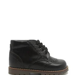 Beberlis Brown Wingtip Chunky Baby Bootie New
