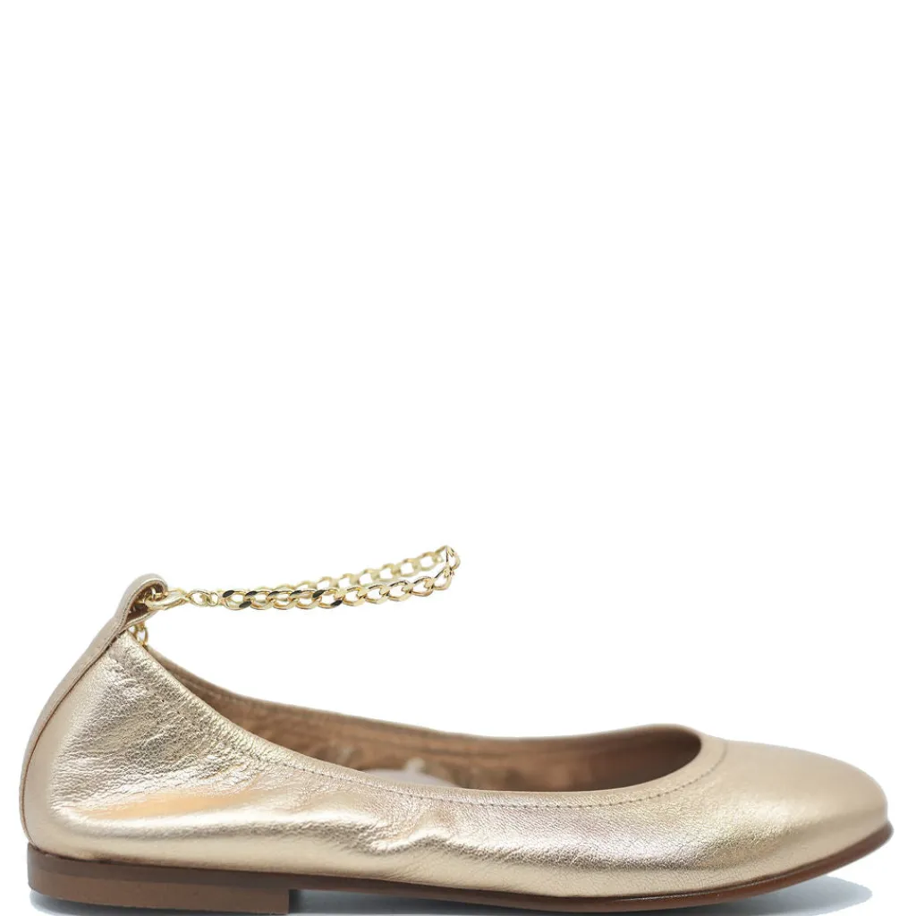 Beberlis Gold Anklet Elastic Flat Best