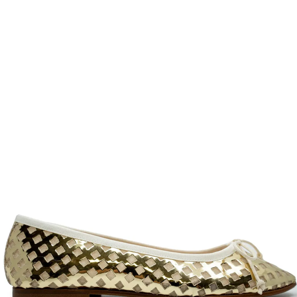 Beberlis Gold Basket Flat Outlet