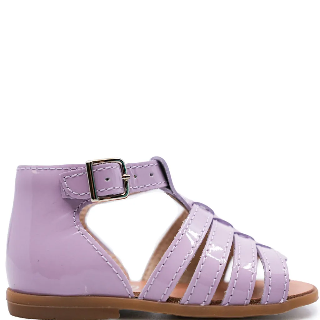 Beberlis Lilac Patent Gladiator Baby Sandal Online