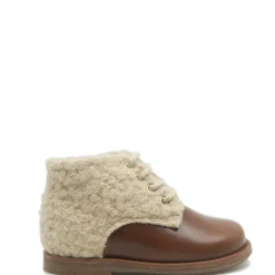 Beberlis Luggage and Sherpa Baby Bootie Fashion