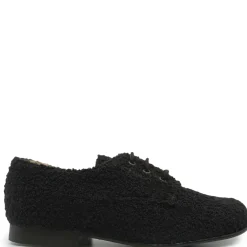 Beberlis Mocha Boucle Lace Up Oxford Fashion