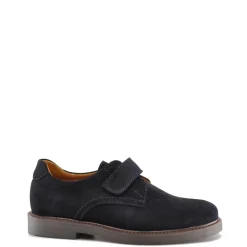 Beberlis Navy Suede Velcro Dress Shoe Hot