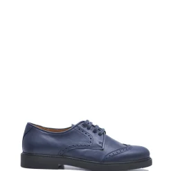 Beberlis Navy Wingtip Dress Shoe Best