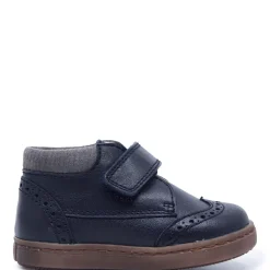 Beberlis Navy Wingtip Velcro Baby Sneaker Discount