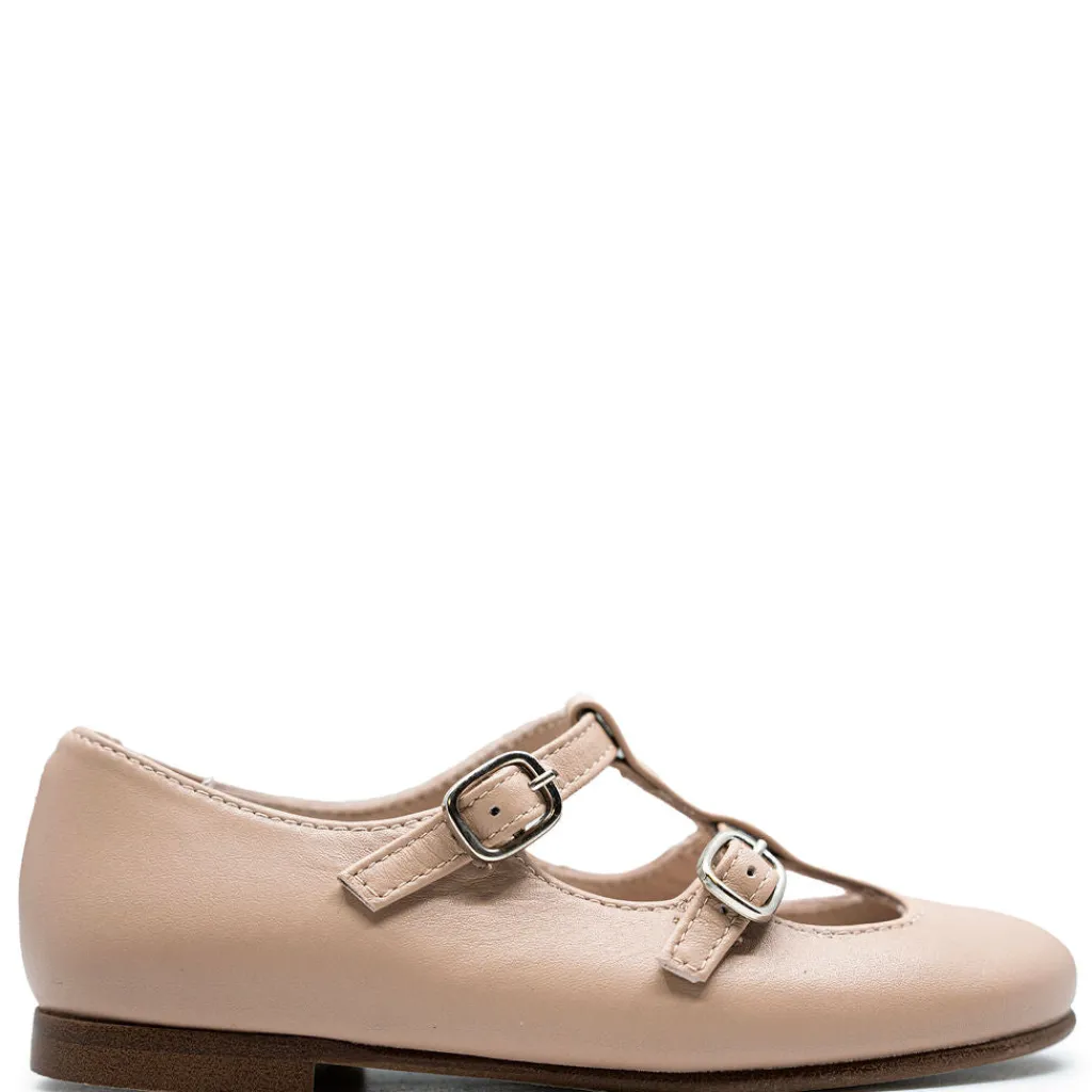 Beberlis Nude Double Strap Mary Jane Outlet