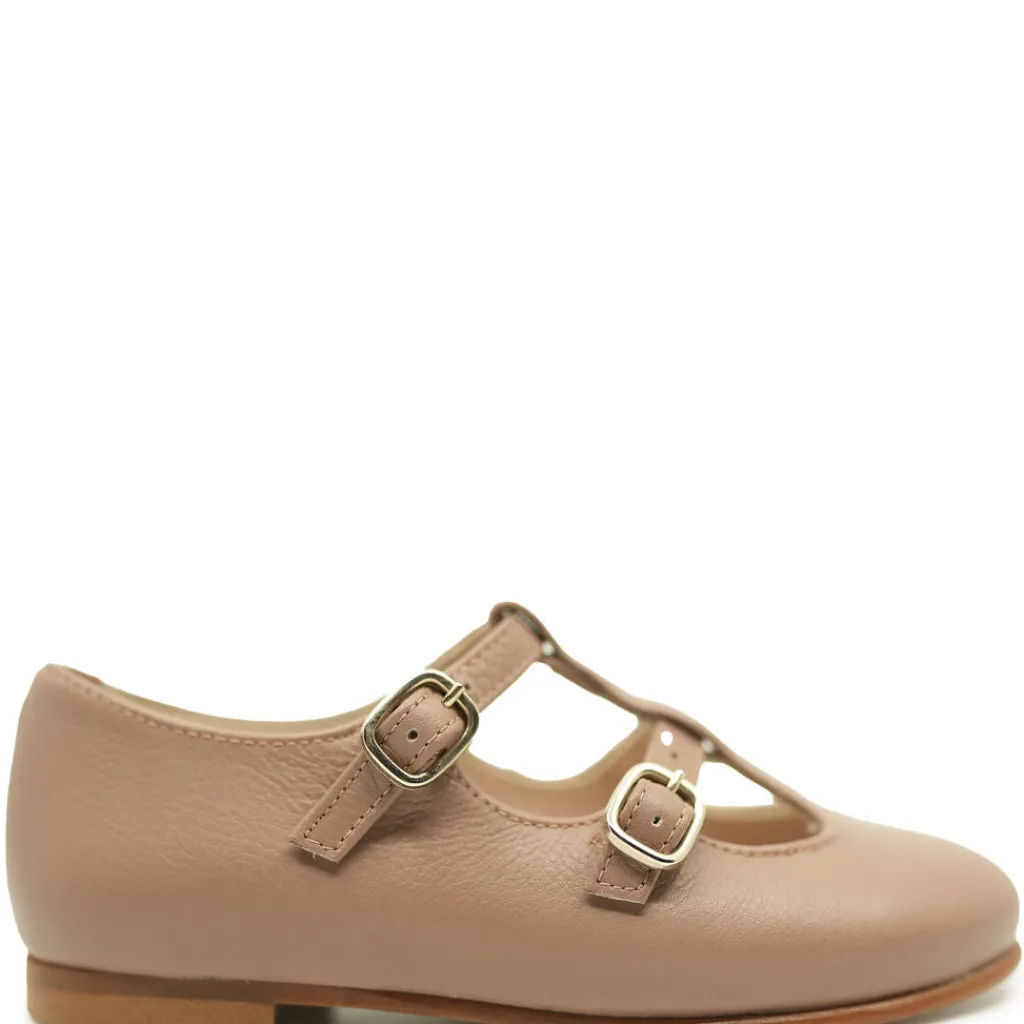 Beberlis Old Rose Double Buckle Mary Jane Hot