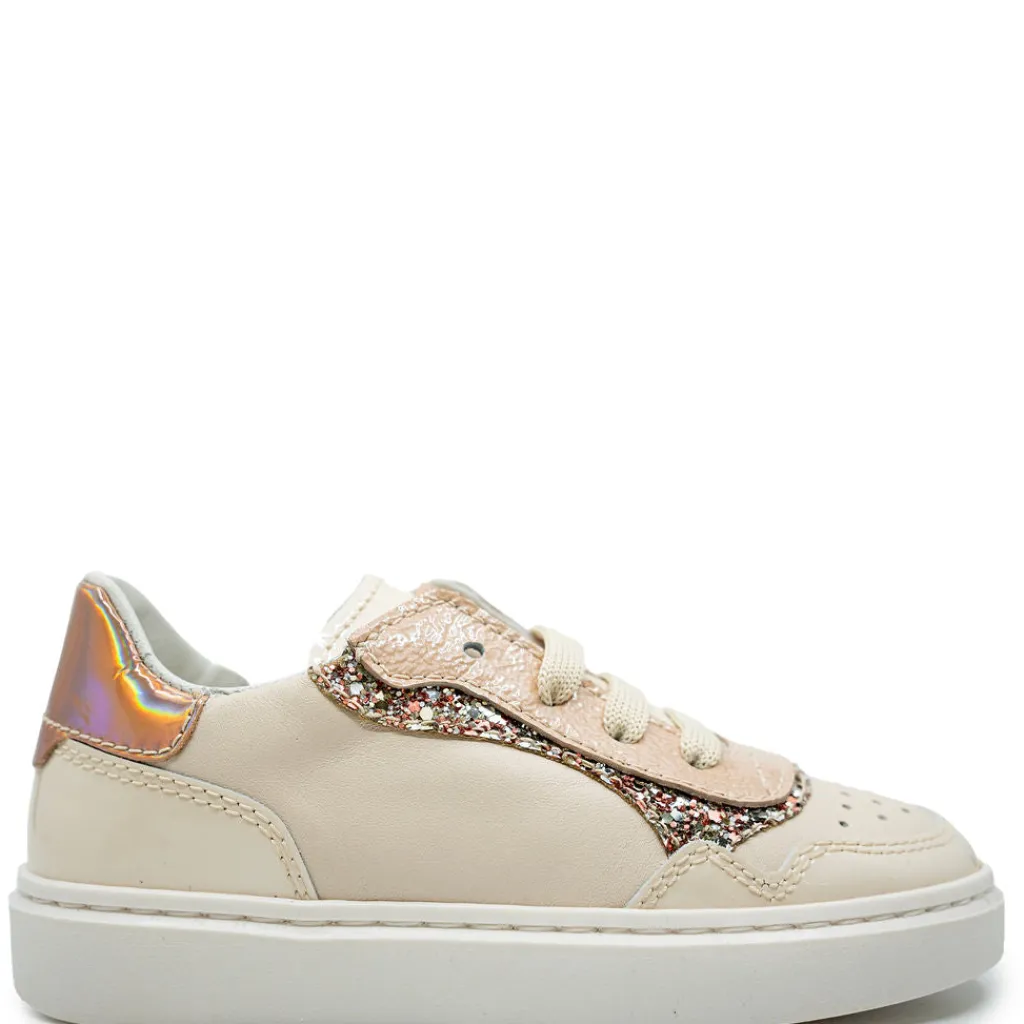 Beberlis Patent Glitter Lace Sneaker Online
