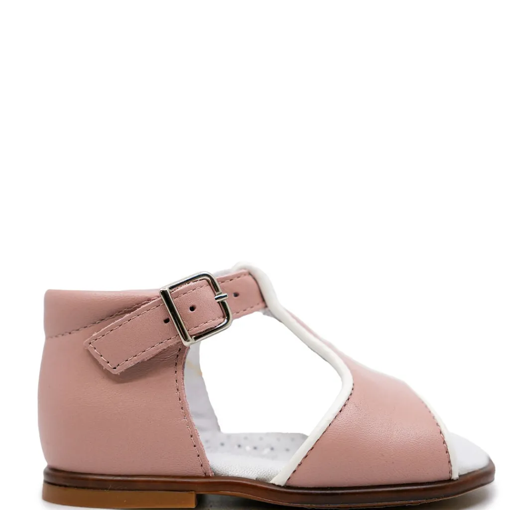 Beberlis Rose T Strap Baby Sandal Discount