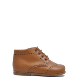 Beberlis Tan Wingtip Baby Bootie Outlet