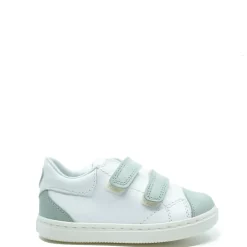Beberlis White and Mint Velcro Sneaker Online