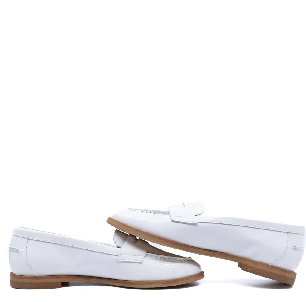 Beberlis White Patent Penny Loafer Outlet
