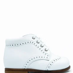 Beberlis White Wingtip Baby Shoe New