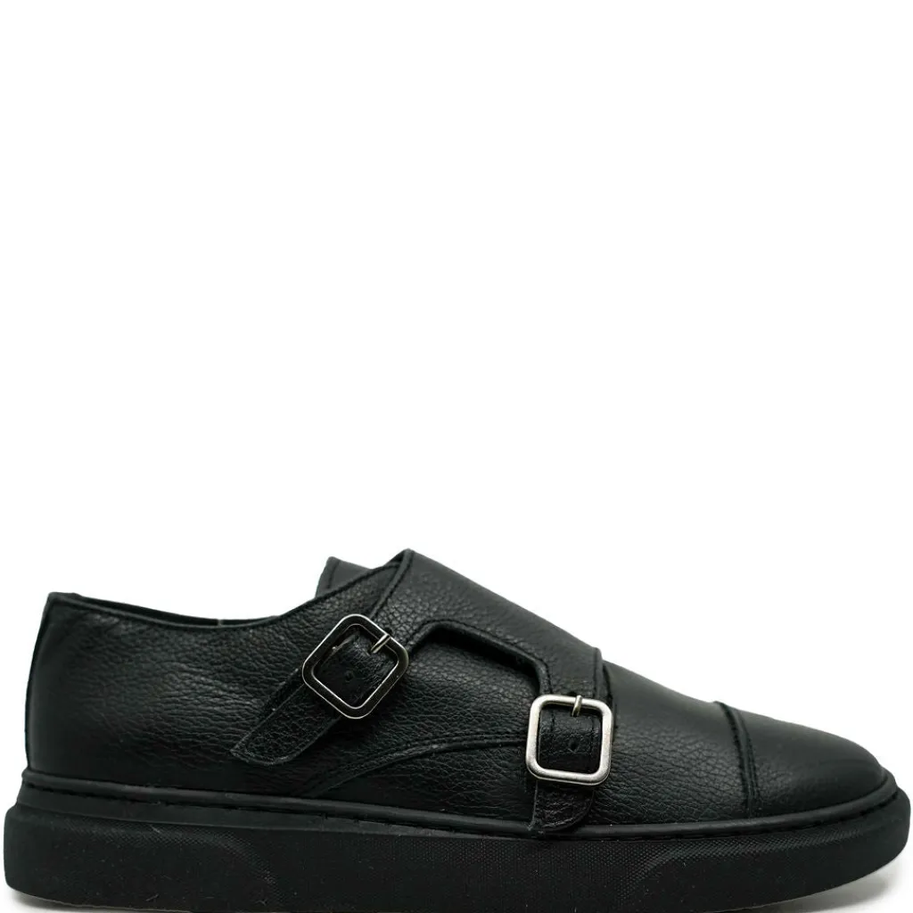BluBlonc Black Captoe Dress Sneaker Discount