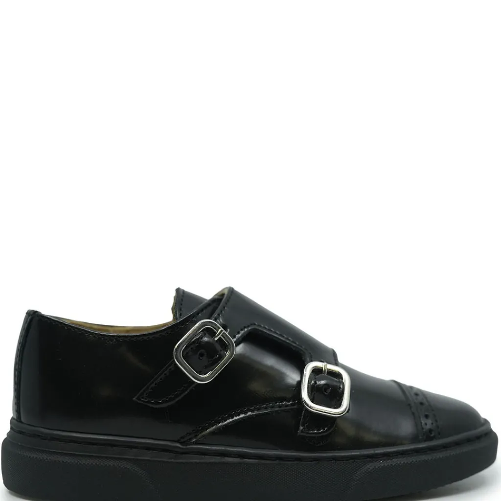 BluBlonc Black Florentic Captoe Dress Sneaker Outlet