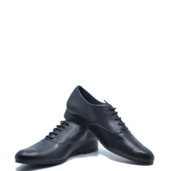 BluBlonc Black Lace Up Dress Shoe Outlet