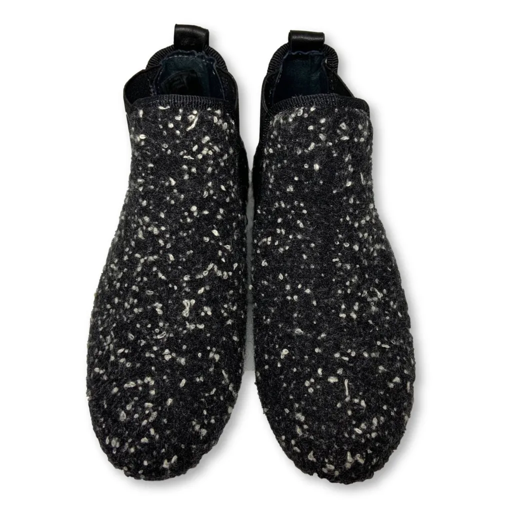 BluBlonc Black Tweed Bootie Best