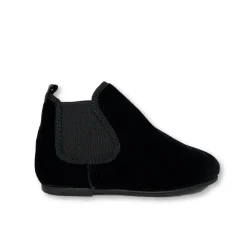 BluBlonc Black Velvet Bootie Hot