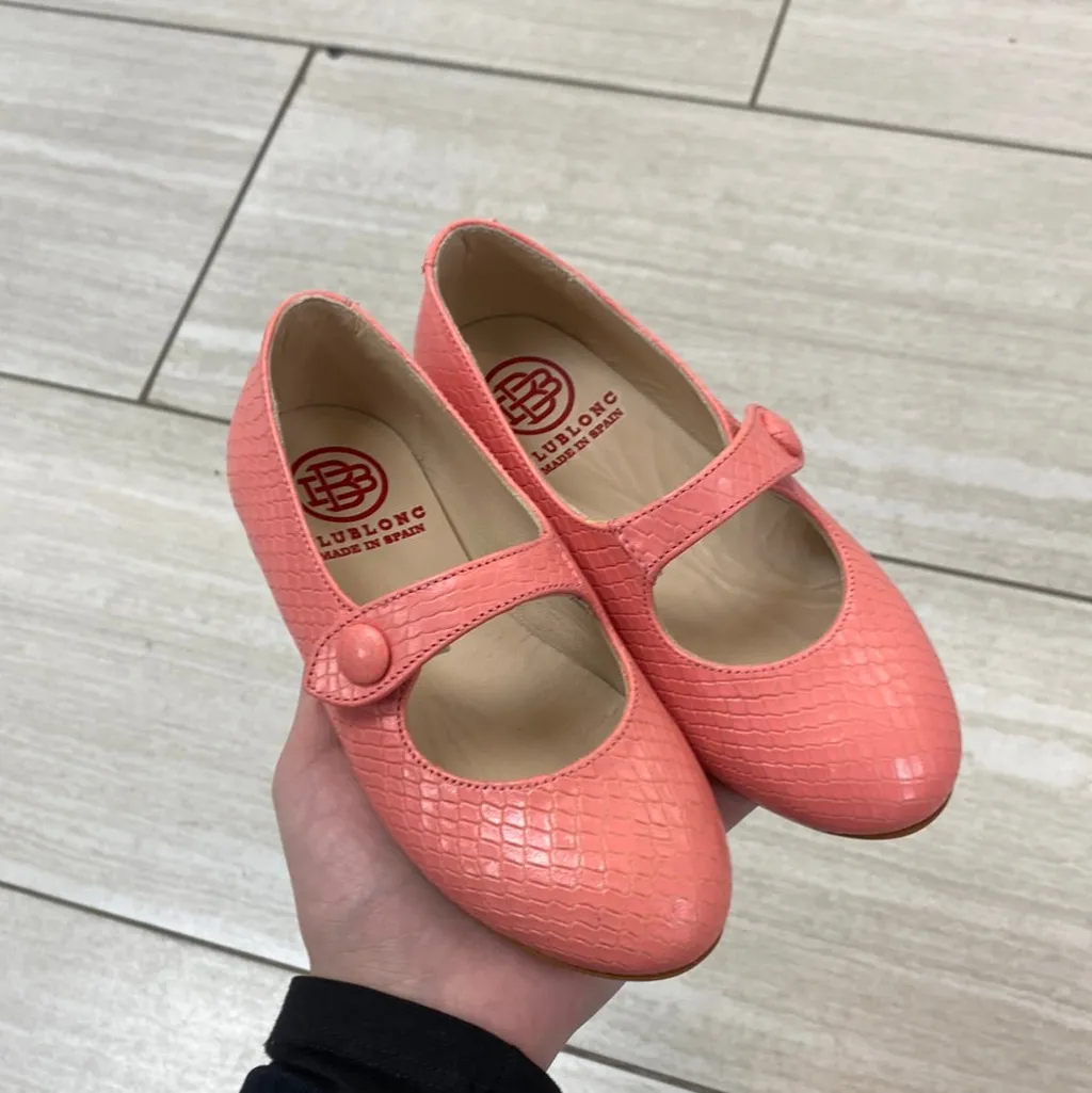 BluBlonc Coral Low Strap Mary Jane Best