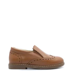 BluBlonc Cuero Wingtip Slip On Loafer Sale