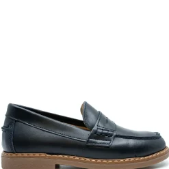 BluBlonc Navy Penny Dress Loafer Clearance