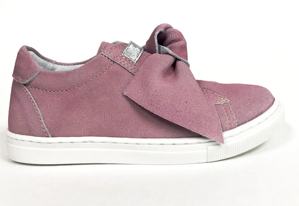 BluBlonc Pink Bow Sneaker Fashion