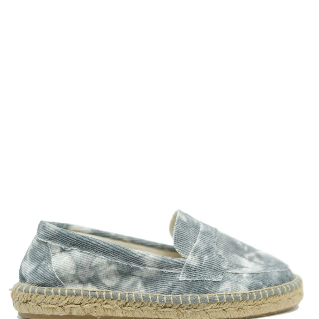 BluBlonc Tie Dye Denim Espadrille Outlet